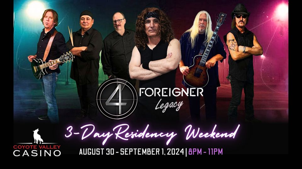 Foreigner Legacy band