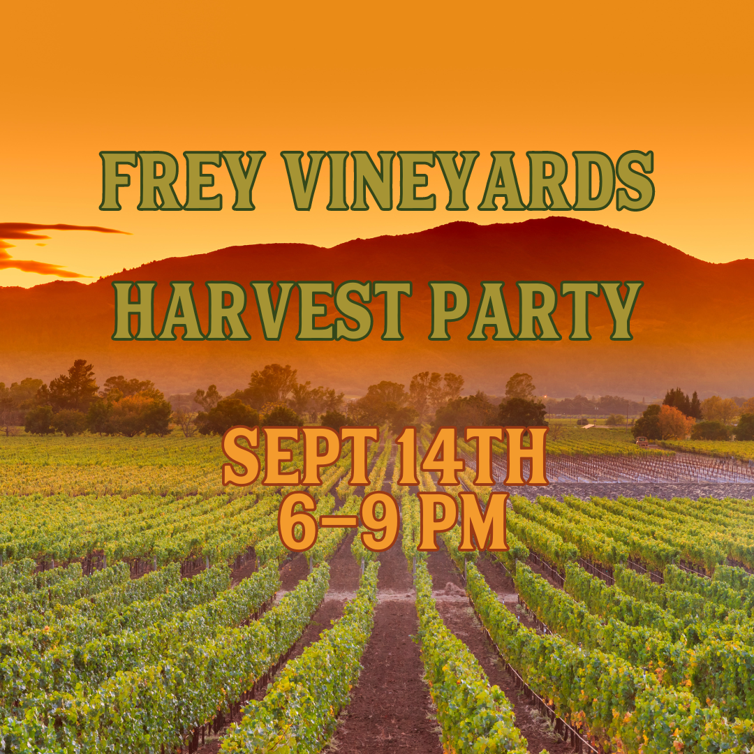 frey harvest party flyer