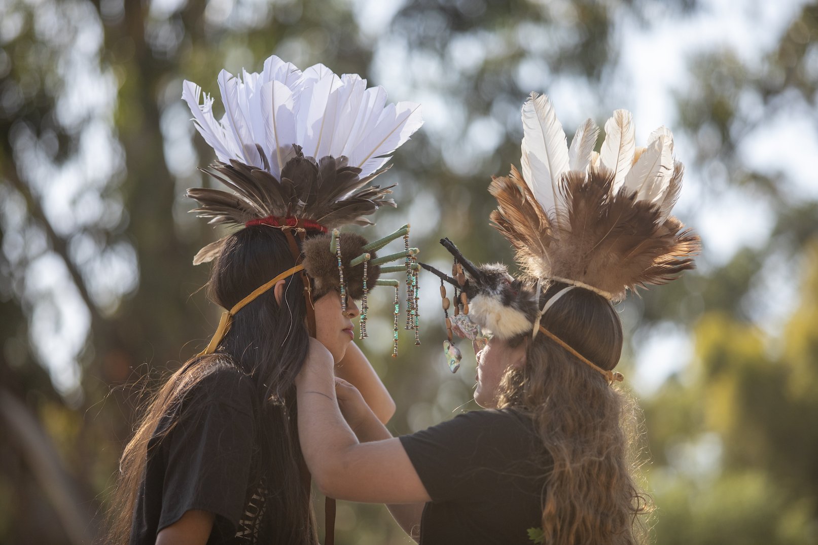 Muwekma Ohlone, Stanford Pow Wow. Photo by Kike Arnal