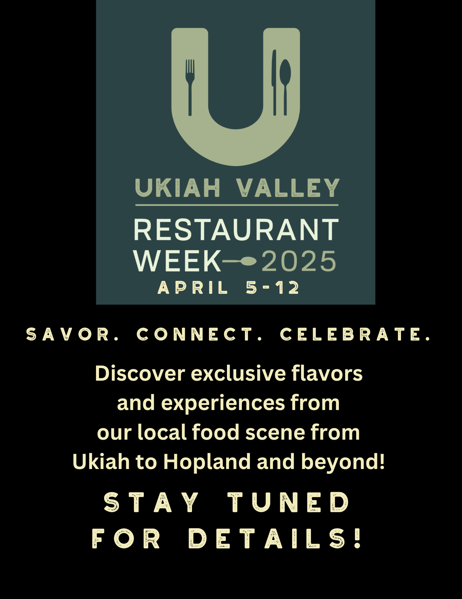 restaurant week flyer