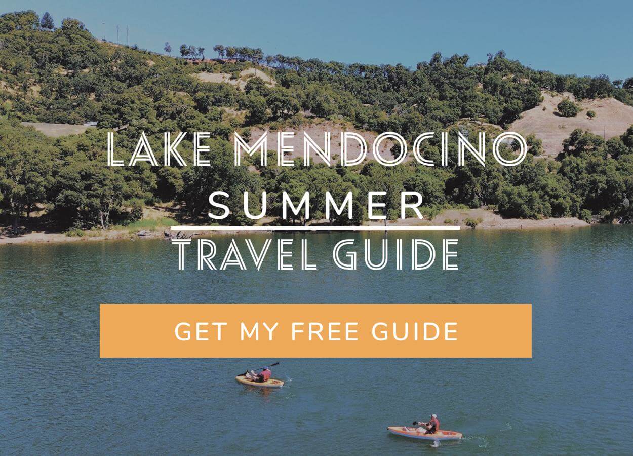Lake Mendocino Summer Travel Guide Popup