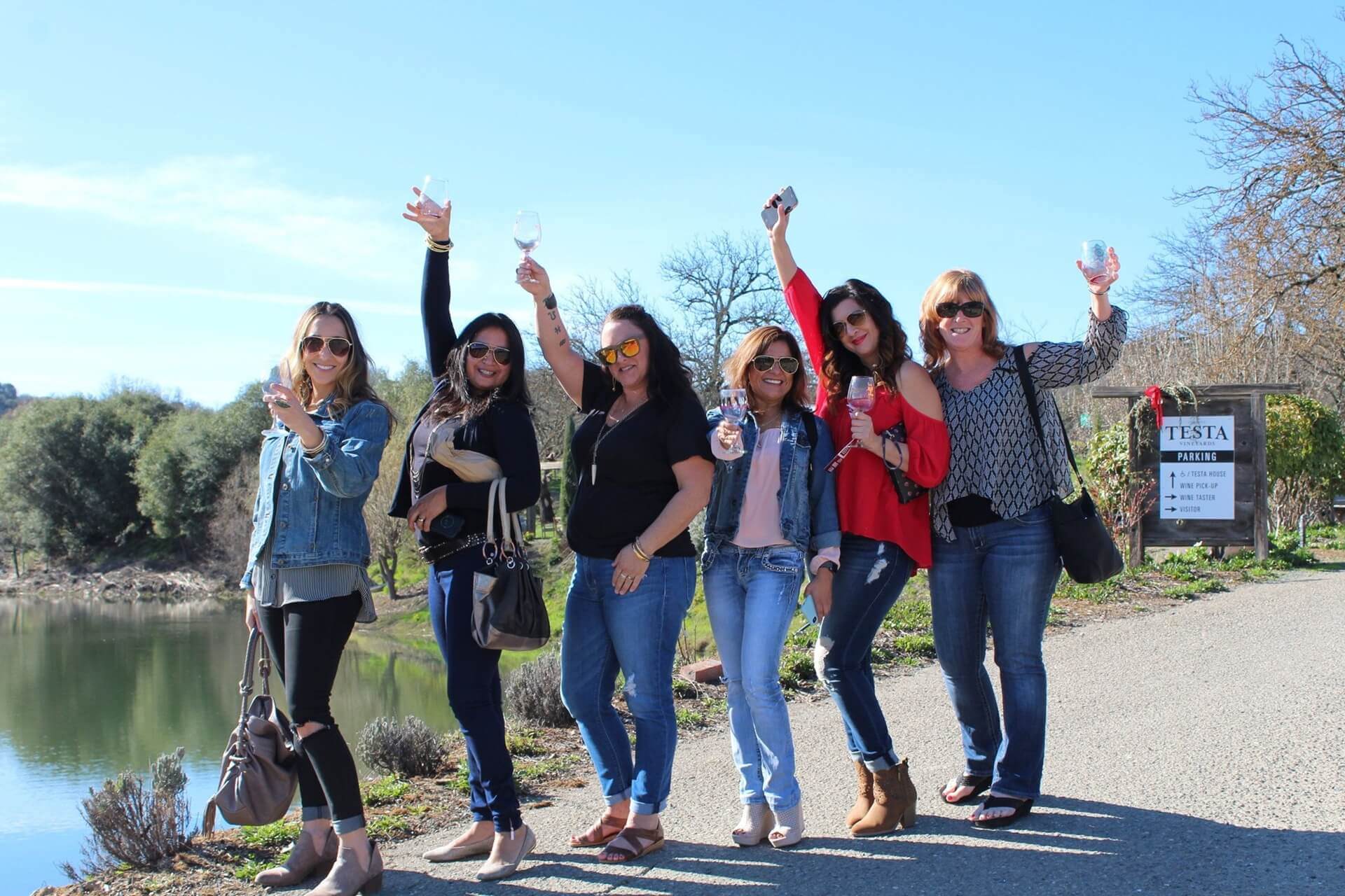 Greater Ukiah Business and Tourism Alliance - Testa Wine Girls