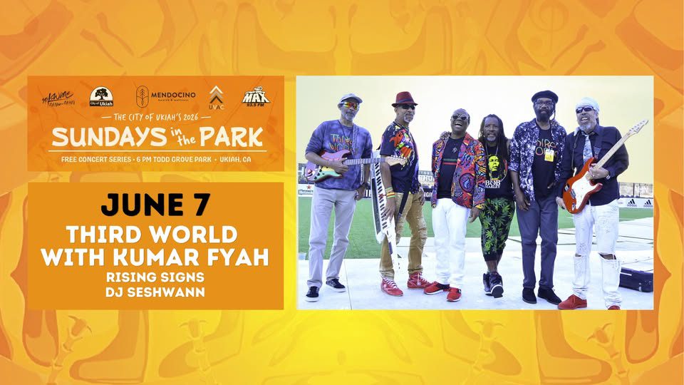 Third World Band Flyer for Sunday's in the Park