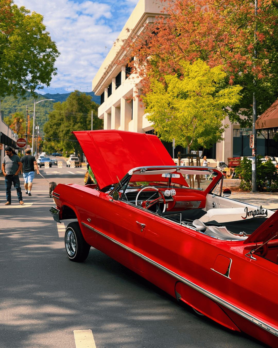 cars in downtown ukiah