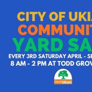Ukiah Community Yard Sale