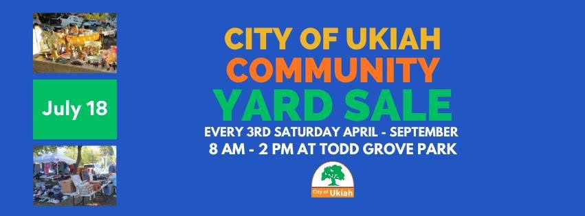Ukiah Community Yard Sale