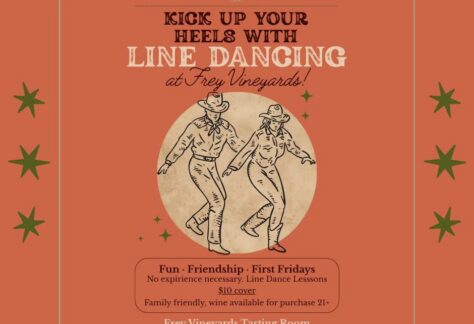 flyer for Frey line dancing