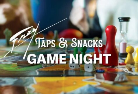 taps and snacks game night