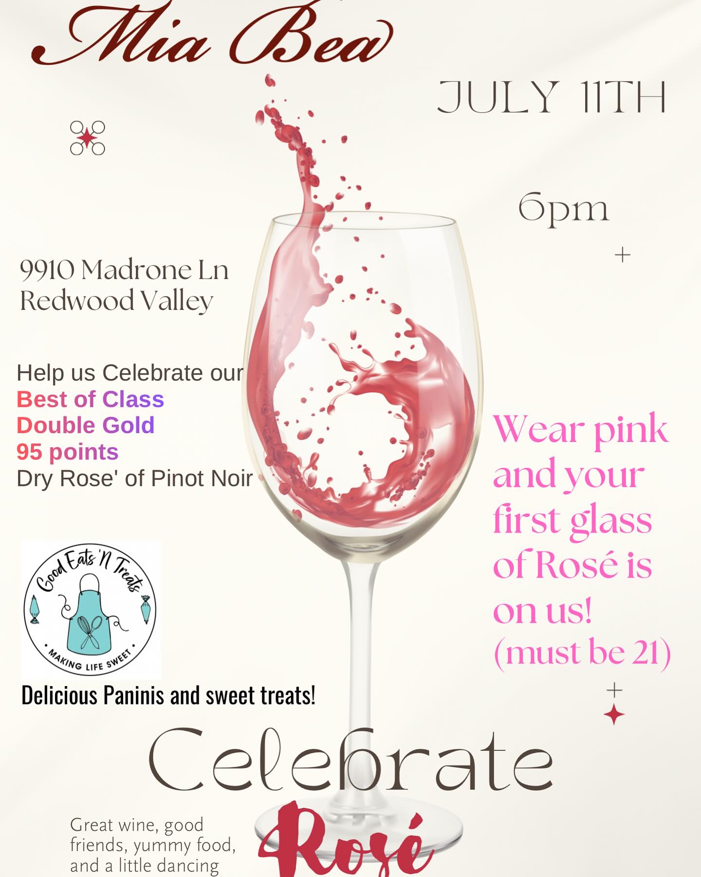 Celebrate Rose' Event