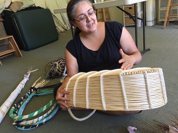 Corine Pearce Basket Weaver