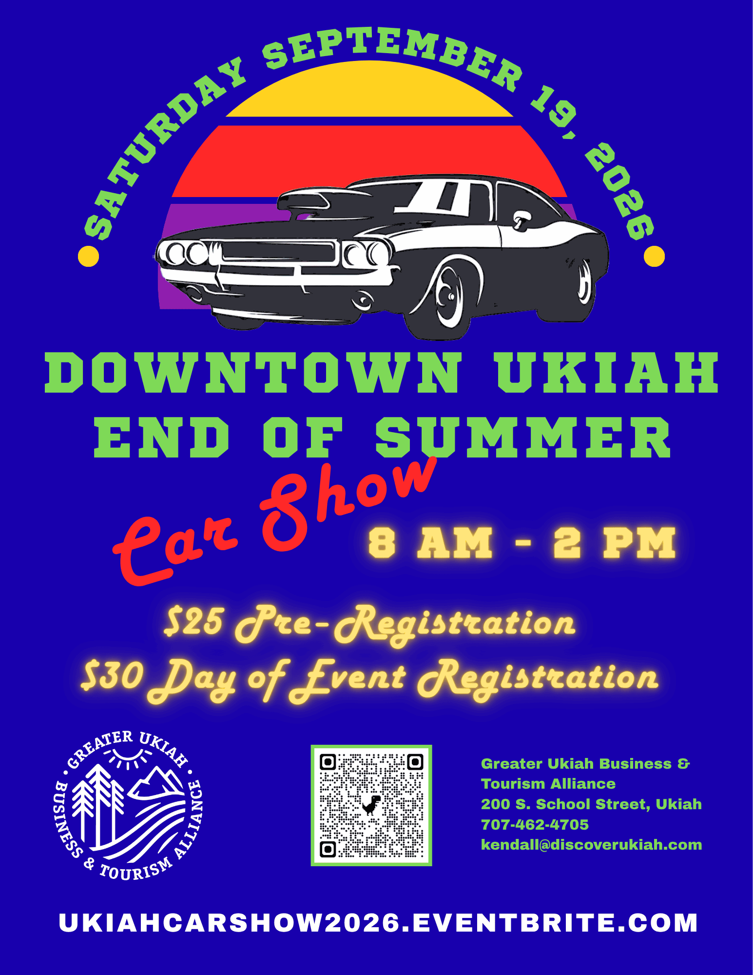 Downtown Ukiah Car Show